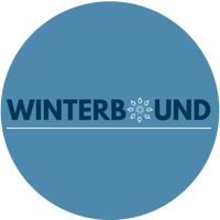 WB circle with snow o